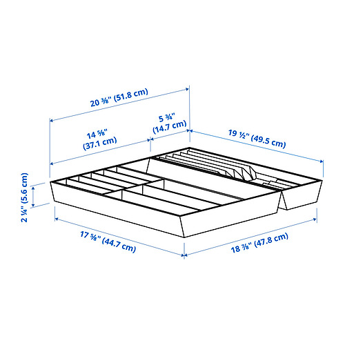 UPPDATERA, bnd cubiertos/bnd+soporte cuchillos. 2 de 2 open dialog