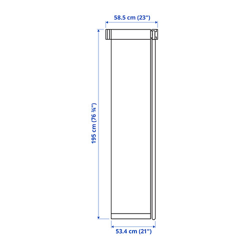 FRIDANS, persiana enrollable opaca 8 de 9 open dialog