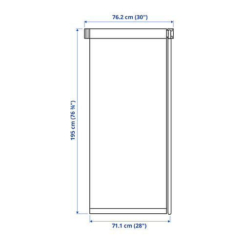 FRIDANS, blackout roller blind. 8 of 9 open dialog