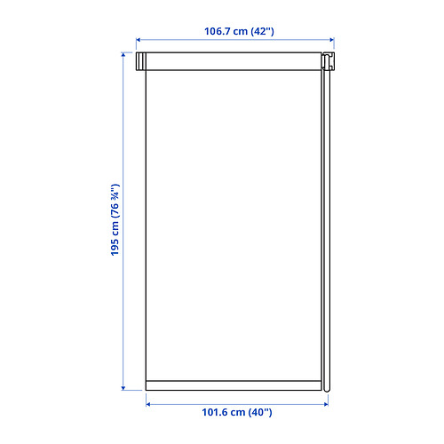 FRIDANS, persiana enrollable opaca 8 de 9 open dialog