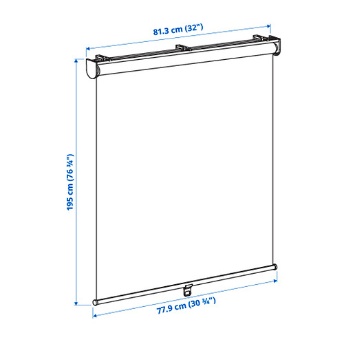 SKOGSKLÖVER, roller blind 8 of 10 open dialog