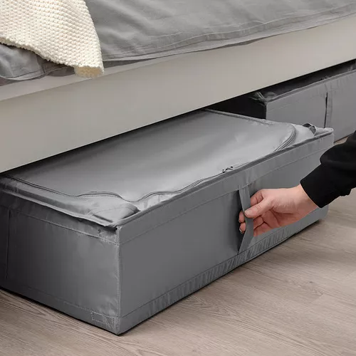 IKEA Santo Domingo SKUBB storage case, dark grey, 25 ½x20 ¾x7 ½