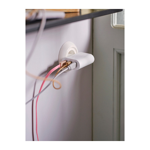 SMÅHAGEL, cargador USB con 3 puertos 2 de 5 open dialog