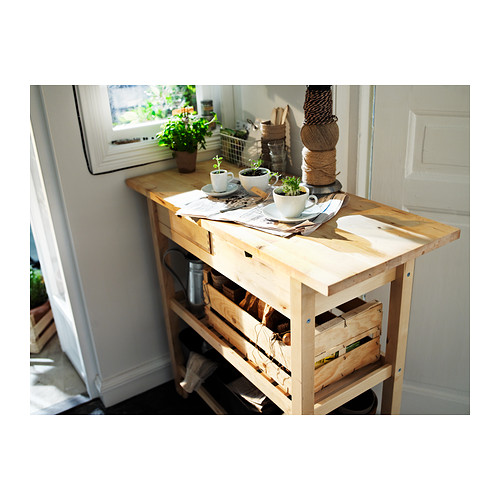 FÖRHÖJA, kitchen trolley 7 of 7 open dialog