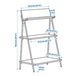 Measurement Illustration - KRÖNIKÖR open storage