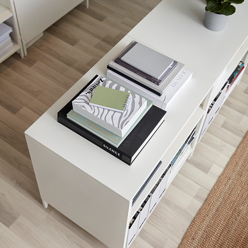 TROTTEN, cabinet with sliding doors 3 of 10 open dialog