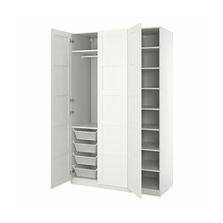 PAX/FARDAL/ÅHEIM, wardrobe, BERGSBO white