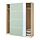 Select colour variation: MEHAMN light green / AULI mirror glass