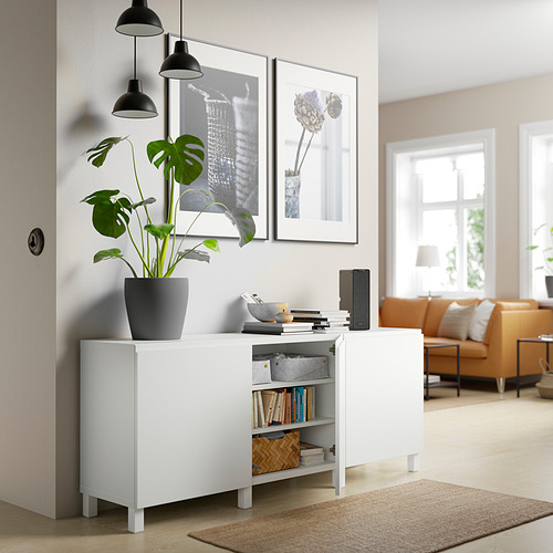 BESTÅ, storage combination with doors 2 of 6 open dialog