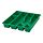 Variación actual: verde vivo, 12 1/4x10 1/4 "