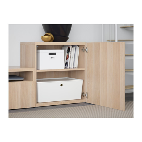BESTÅ, TV storage combination with drawer runner, push-open. 7 of 12 open dialog