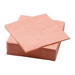 FANTASTISK, servilleta de papel, Rosa naranja