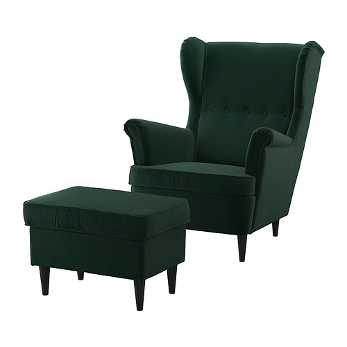 STRANDMON, sillón y reposapiés 1 de 7 open dialog