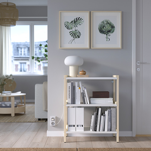 EKENABBEN,  open shelf unit 3 of 9 open dialog