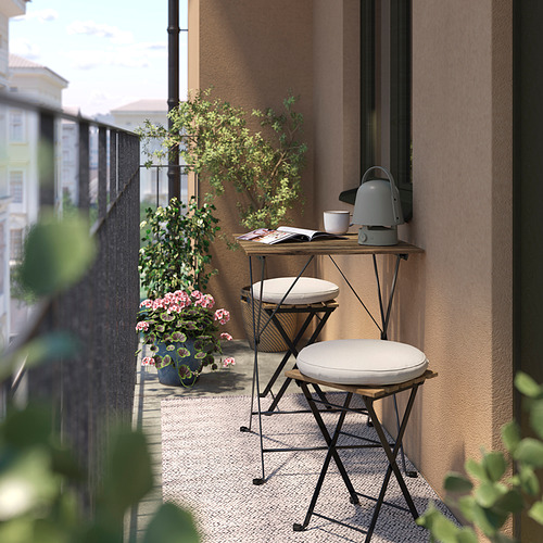 TÄRNÖ, table and 2 stools, outdoor. 2 of 2 open dialog