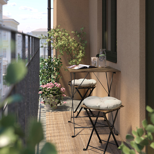 TÄRNÖ, table and 2 stools, outdoor. 2 of 2 open dialog