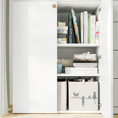 LASTARE, storage combination with bench and desk. 3 of 6 open dialog