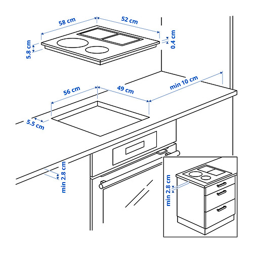 KOLSTAN, induction cooktop. 8 of 9 open dialog