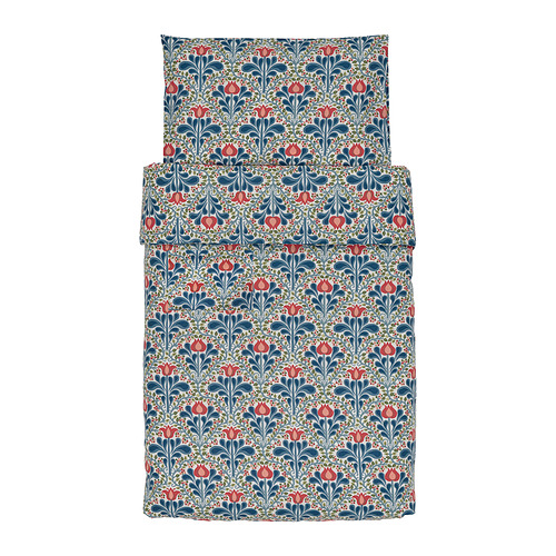 SÄTERVIDE, duvet cover 1 pillowcase f crib. 5 of 5 open dialog