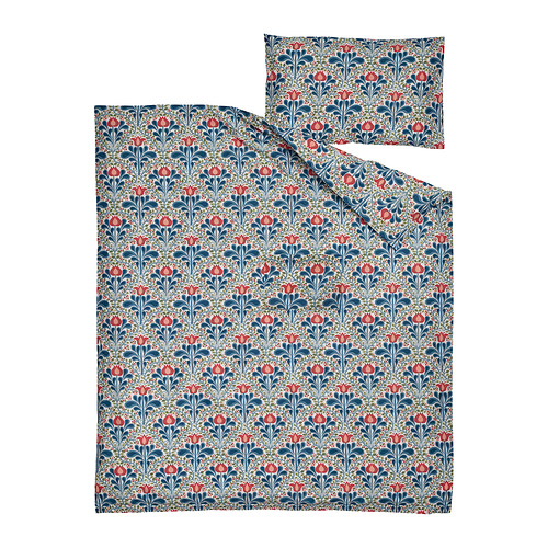 SÄTERVIDE, duvet cover 1 pillowcase f crib. 2 of 5 open dialog