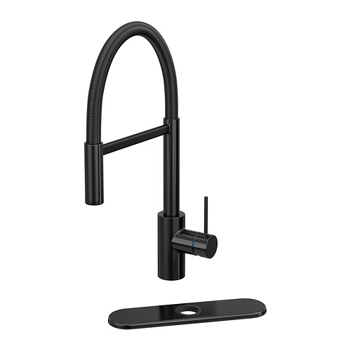 SALLSJÖN, pull down kitchen faucet with spray. 1 of 6 open dialog