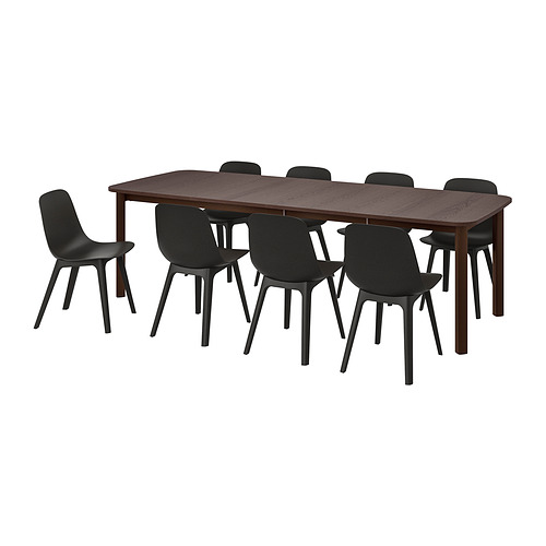 STRANDTORP / ODGER, mesa+8 sillas 1 de 12 open dialog
