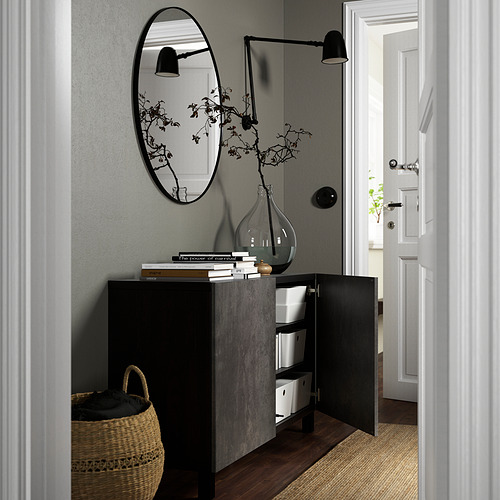 BESTÅ, storage combination with doors. 2 of 7 open dialog