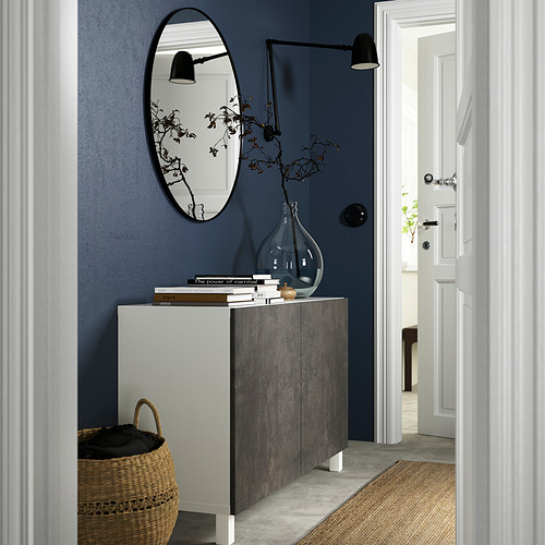 BESTÅ, mueble sala con puertas. 3 de 7 open dialog