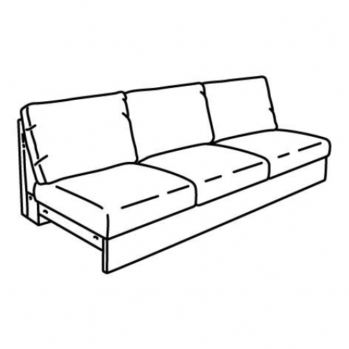 VIMLE, frame for 3 seat sofa section. 1 of 1 open dialog