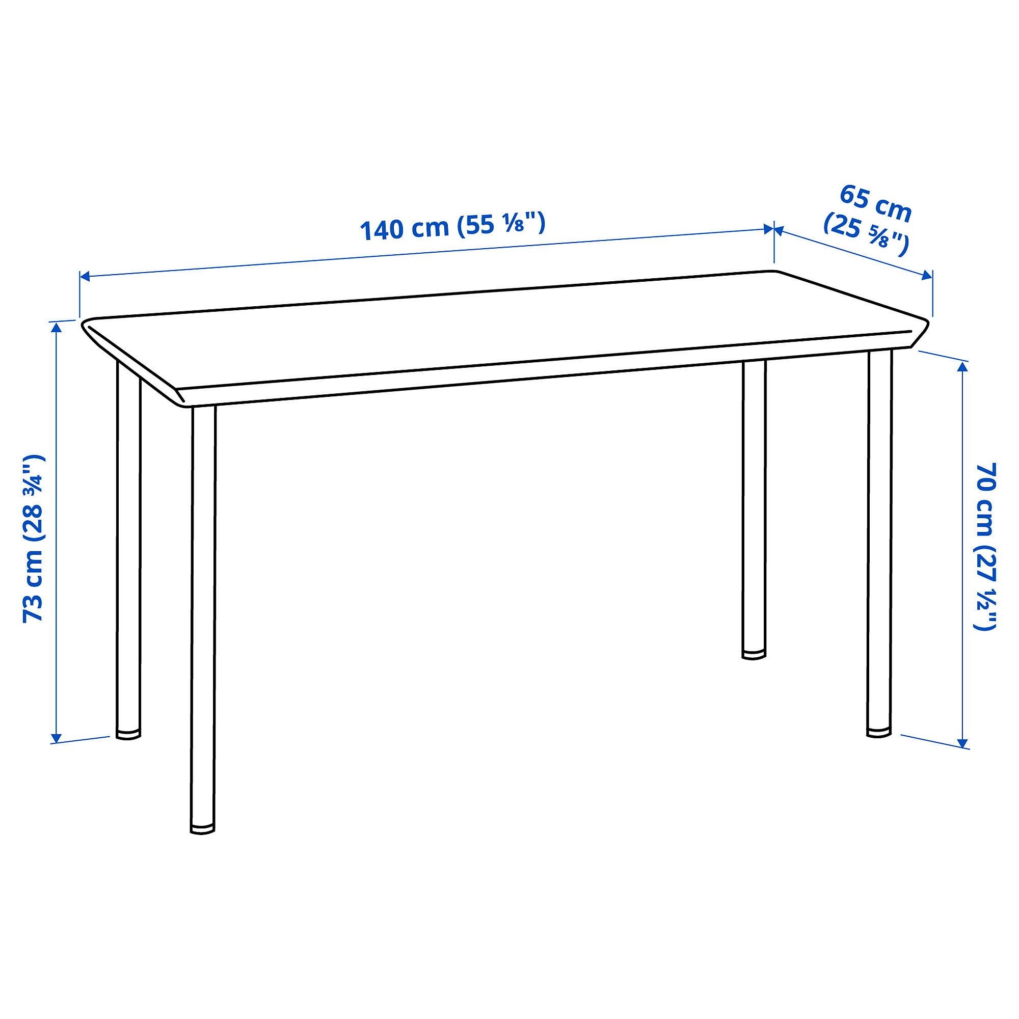 Measurement Illustration - ANFALLARE/ADILS desk