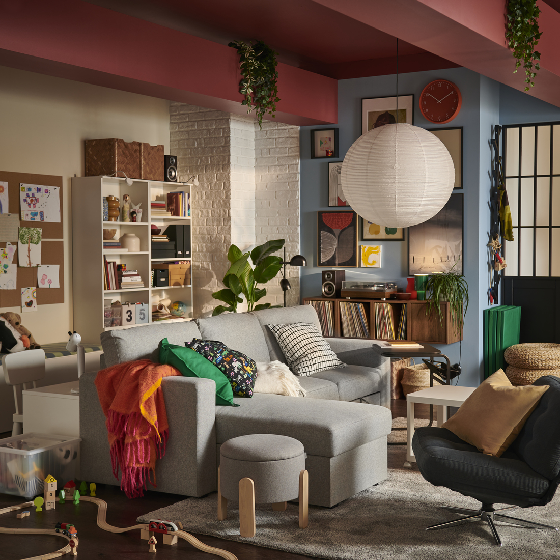 BÅRSLÖV, sofá cama 3 plazas con chaiselongue 4 de 10 open dialog