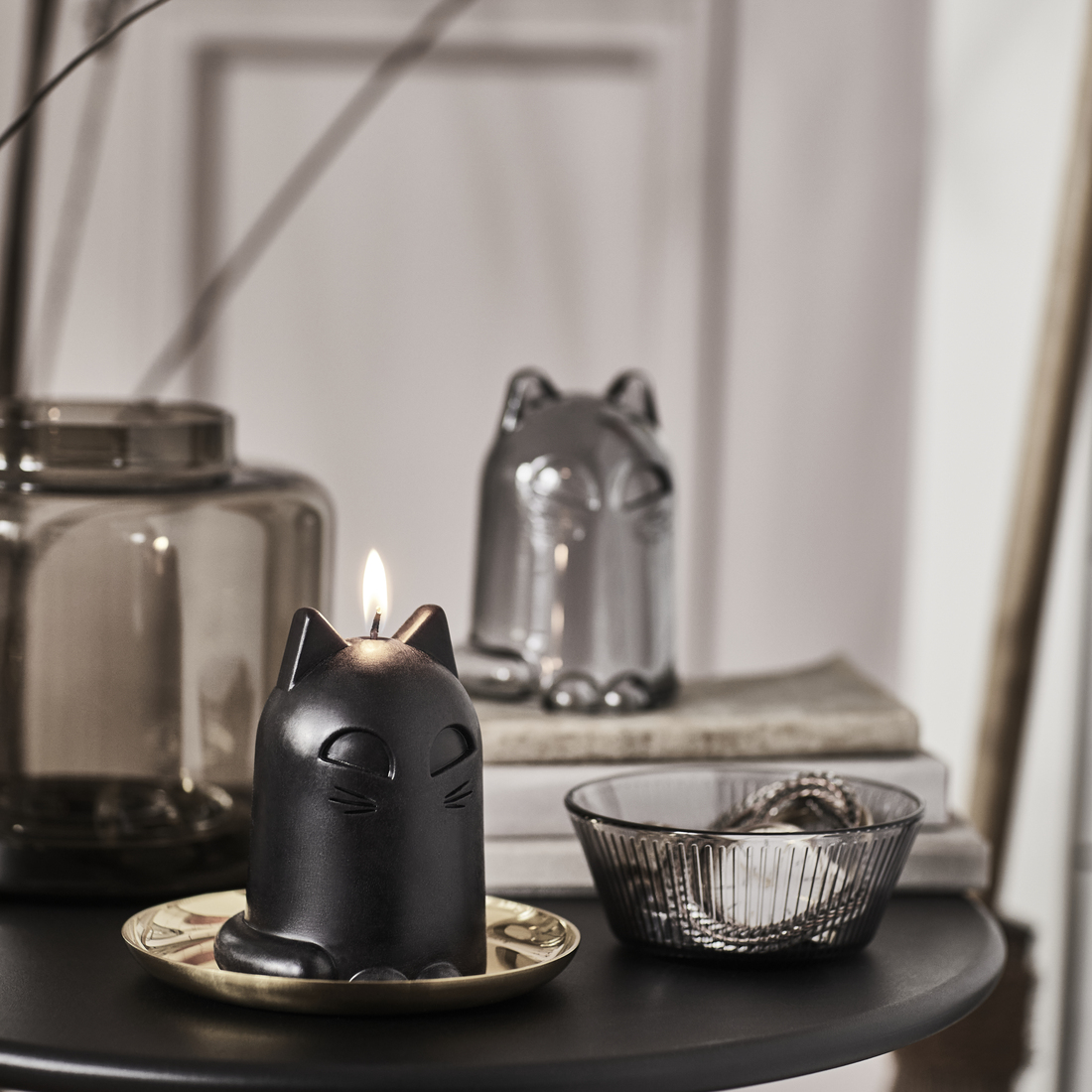KUSTFYR, unscented candle. 4 of 5 open dialog