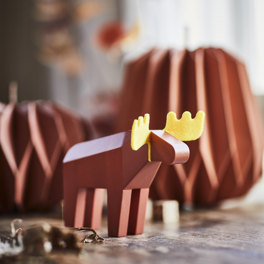 HÖSTAGILLE, decoration, moose. 3 of 3 open dialog