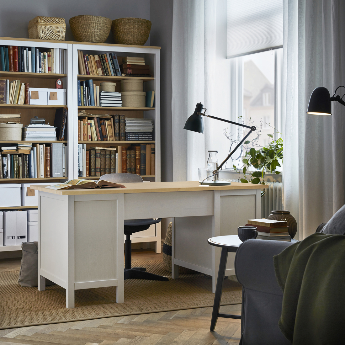 HEMNES, escritorio 2 de 8 open dialog
