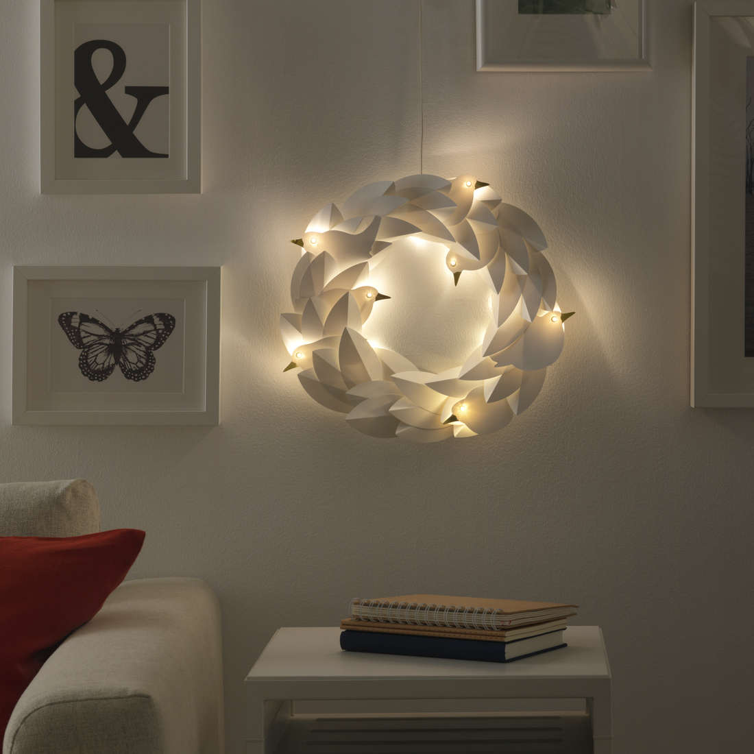 STRÅLA, LED wreath. 3 of 4 open dialog