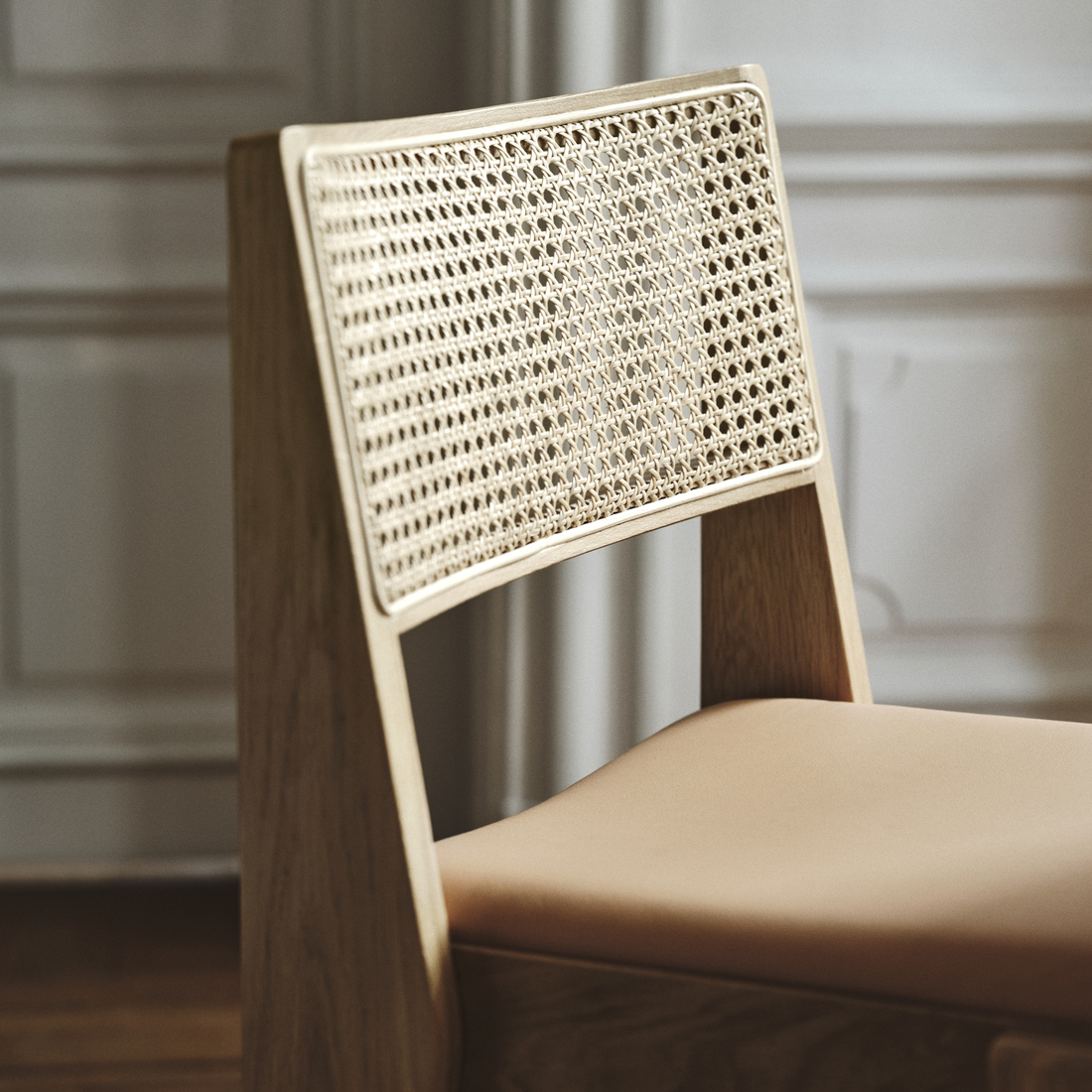 STOCKHOLM 2025, round table and 4 chairs. 7 of 9 open dialog