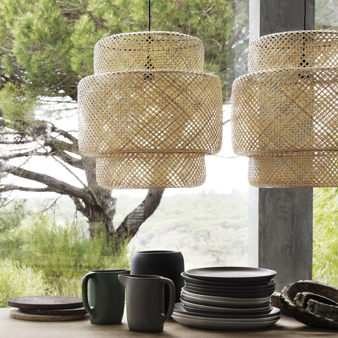 SINNERLIG, pendant lamp. 6 of 7 open dialog