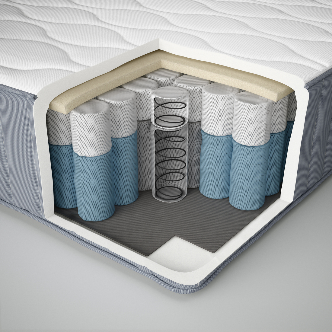 VÅGSTRANDA, Pocket spring mattress. 2 of 15 open dialog