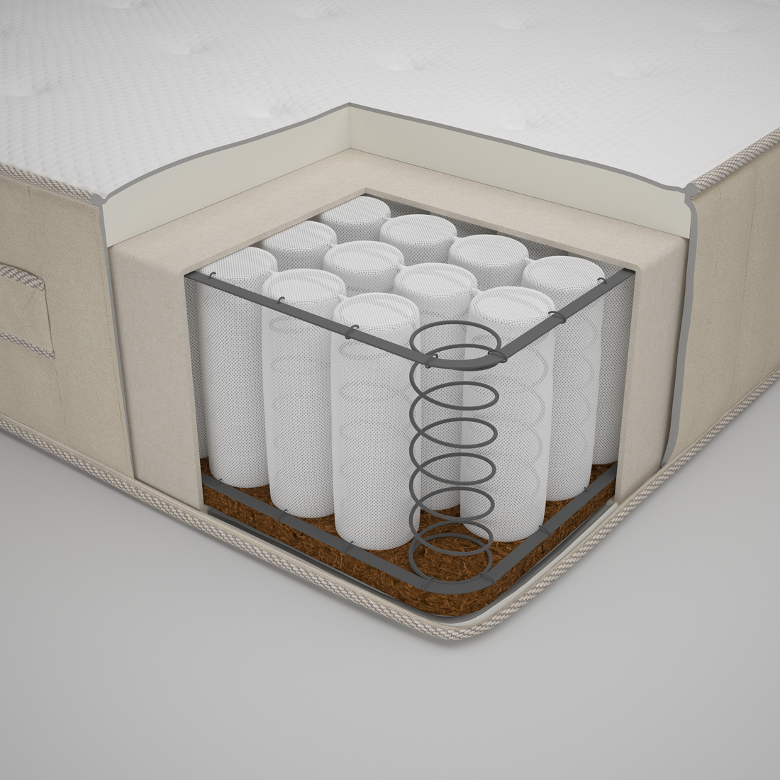 VATNESTRÖM, pocket spring mattress. 3 of 12 open dialog