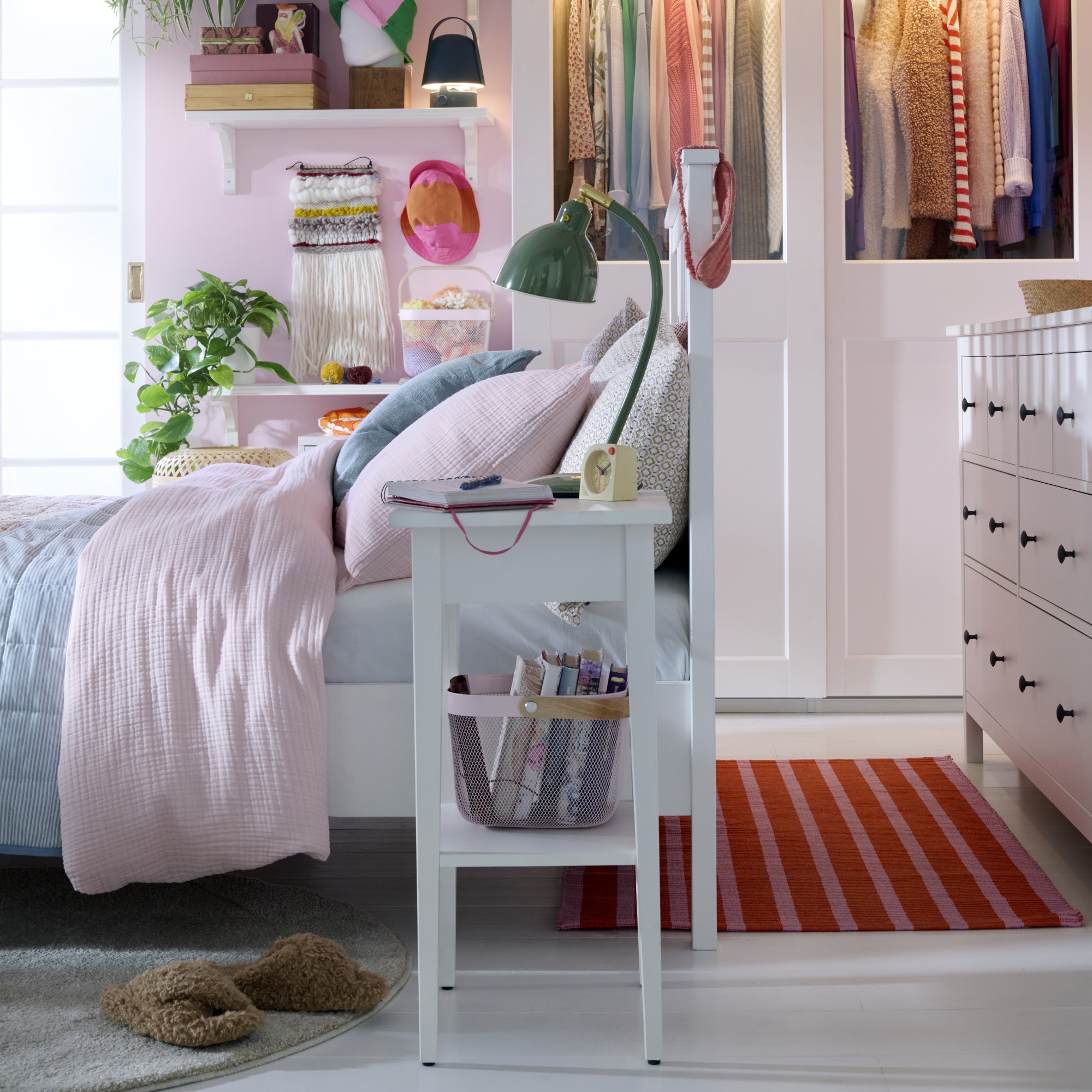 HEMNES, nightstand. 3 of 6 open dialog