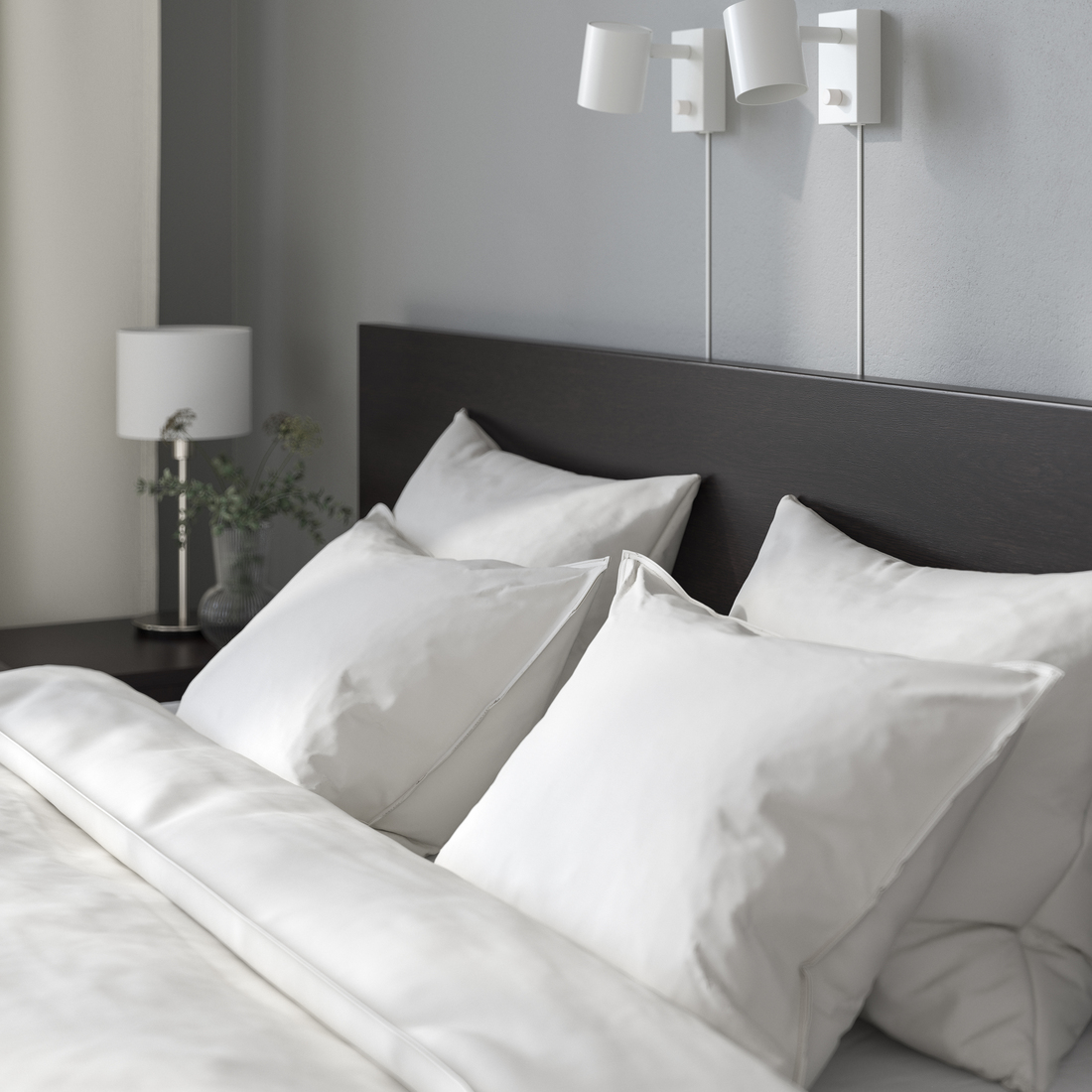 MALM, bed frame, high. 3 of 4 open dialog