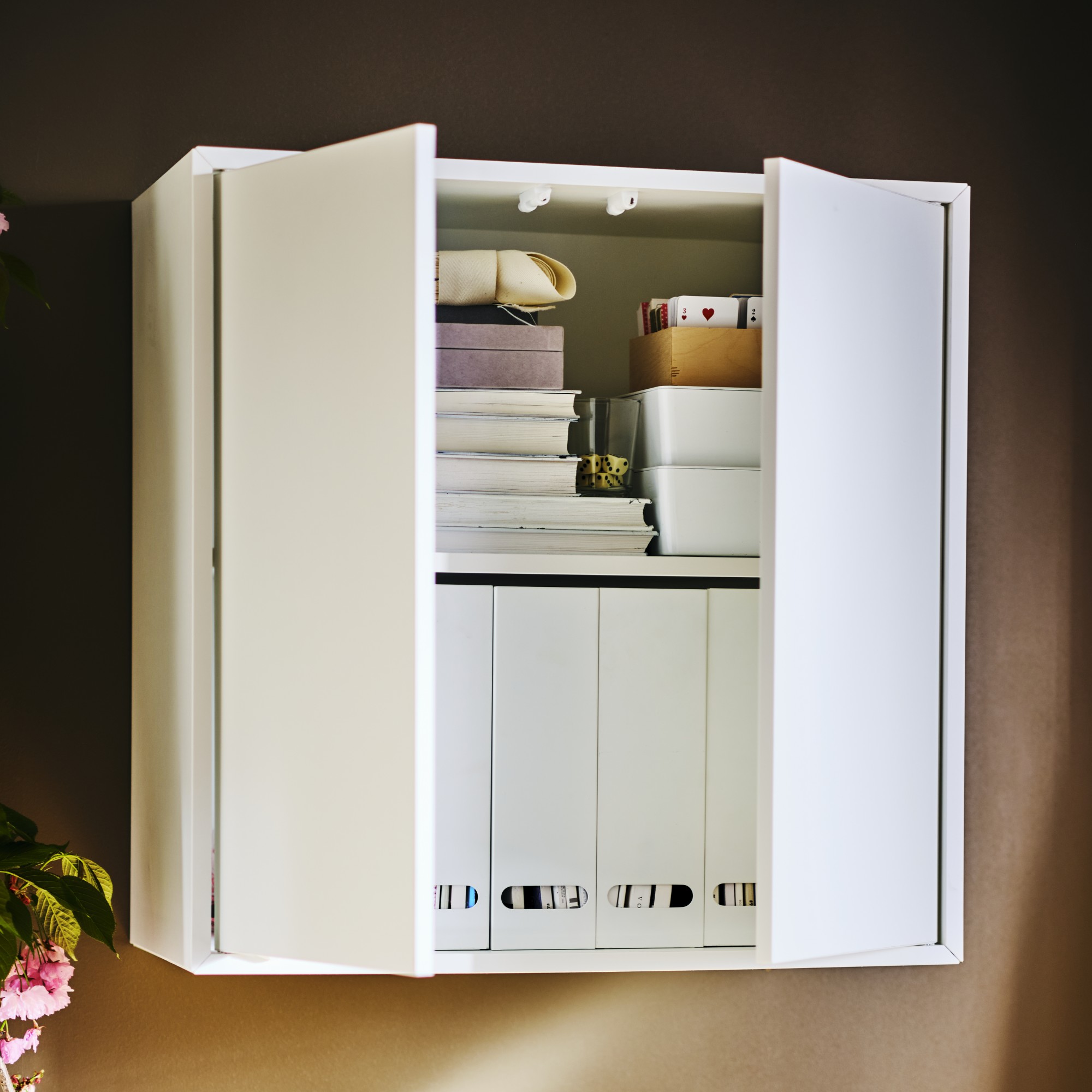 EKET, cabinet with 2 doors and shelf. 2 of 5 open dialog