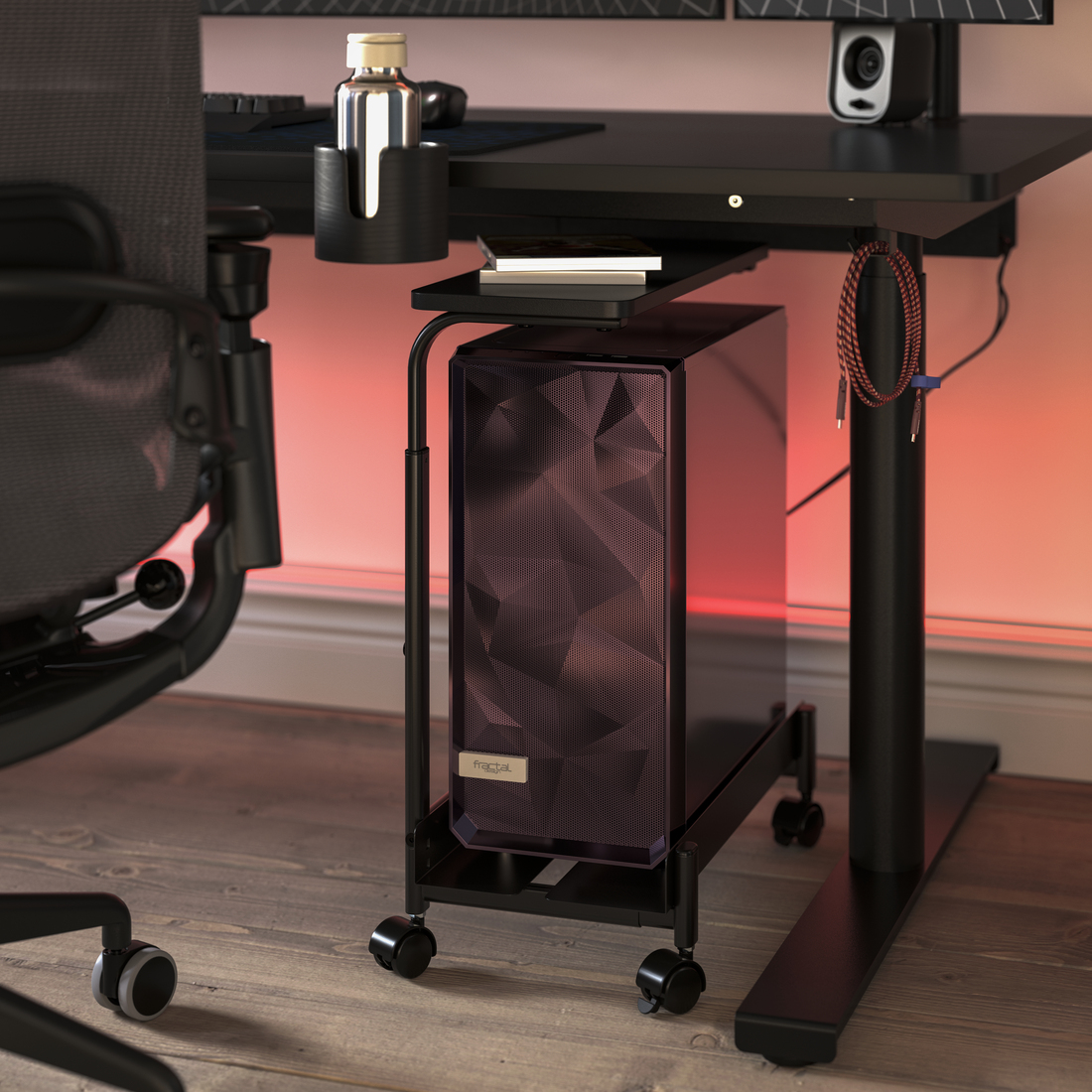 LÅNESPELARE, computer cart with shelf. 3 of 8 open dialog