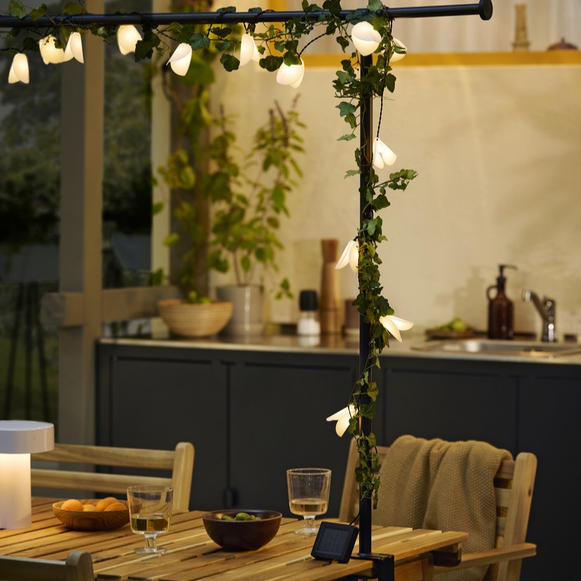 ASKHOLMEN, foldable table, outdoor. 3 of 5 open dialog