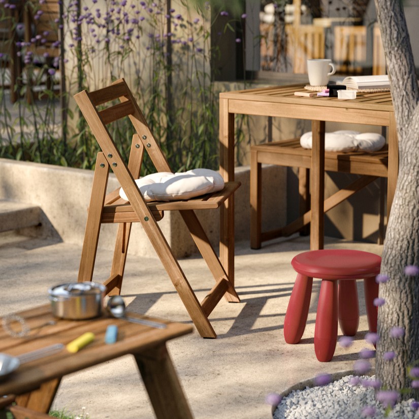 NÄMMARÖ, chair outdoor foldable. 5 of 6 open dialog