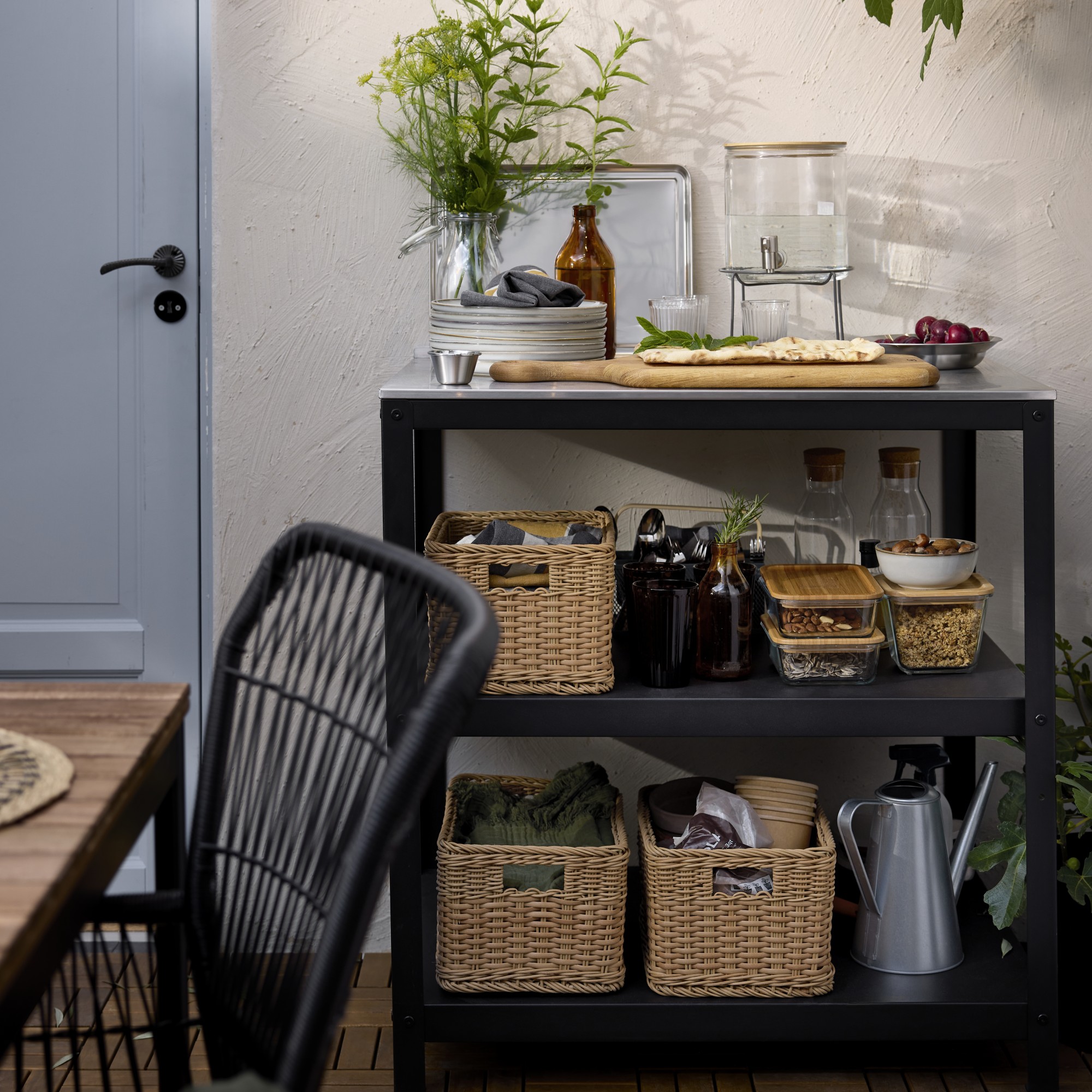 GRILLSKÄR, kitchen island shelf unit. 2 of 5 open dialog