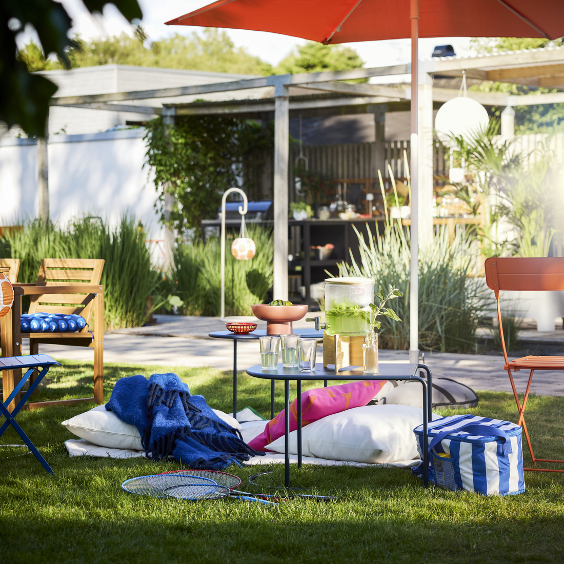 GRYTSHOLM, nesting tables, set of 2. 4 of 7 open dialog