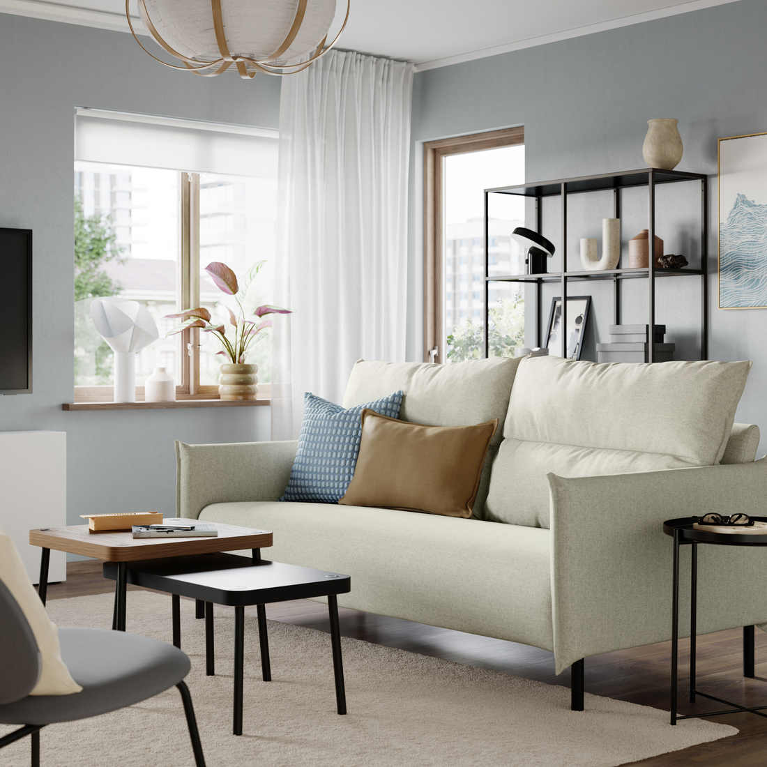 MANNARP, 2 seat sofa. 2 of 11 open dialog