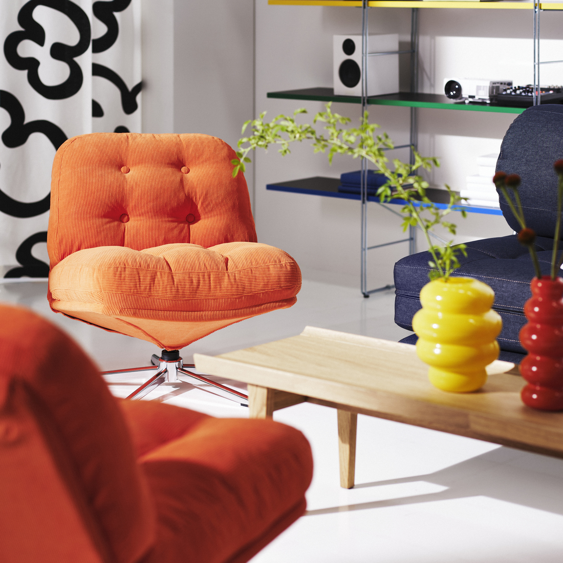 DYVLINGE, swivel chair. 3 of 8 open dialog