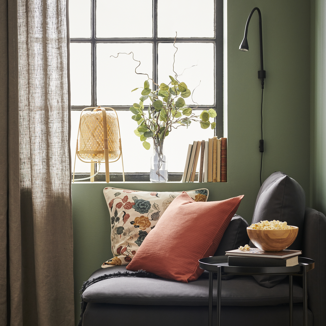 SMYCKA, artificial leaf. 5 of 7 open dialog